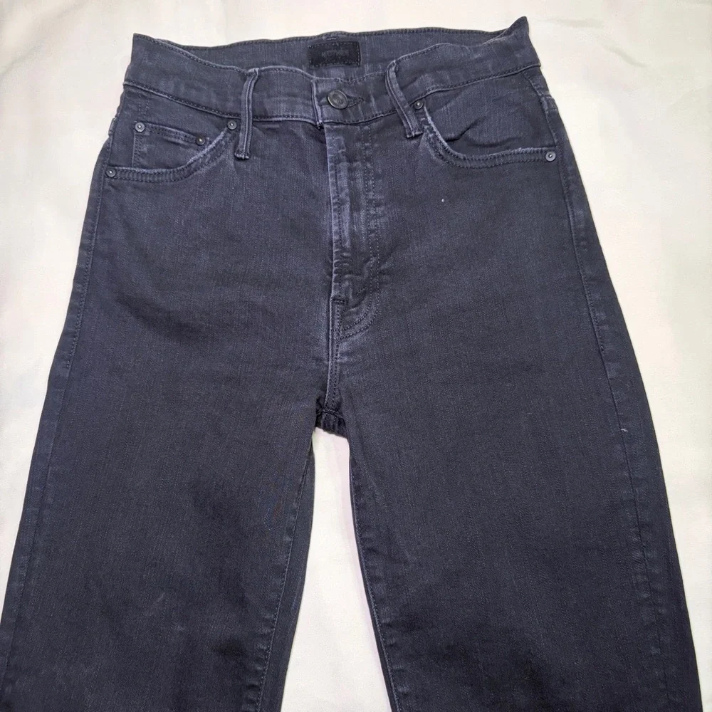 MOTHER- The Insider Crop Two Step Ankle Fray Not Guilty Size 27 Jeans